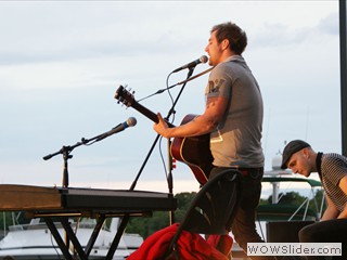 John Vesely of Secondhand Serenade at Waterfront Film Festival